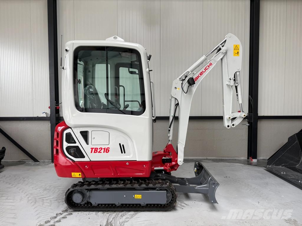 Takeuchi TB216 minigraver nieuw Minigraafmachines < 7t