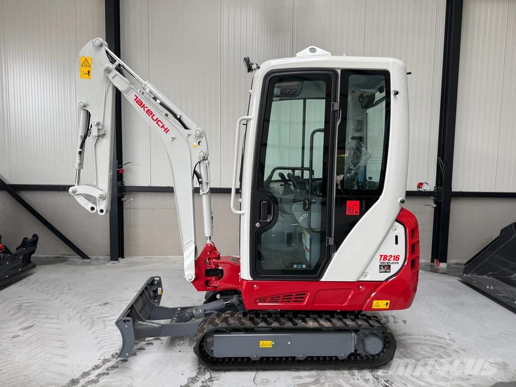 Takeuchi TB216 minigraver nieuw Minigraafmachines < 7t