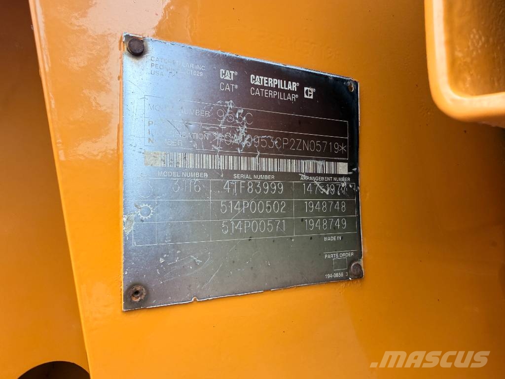 CAT 953 C Tracked Loading Shovel Roomiklaadurid