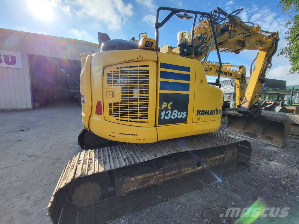 Komatsu PC138US-11 Roomikekskavaatorid