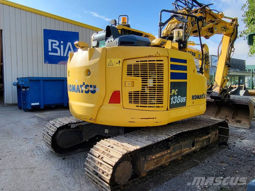 Komatsu PC138US-11 Roomikekskavaatorid