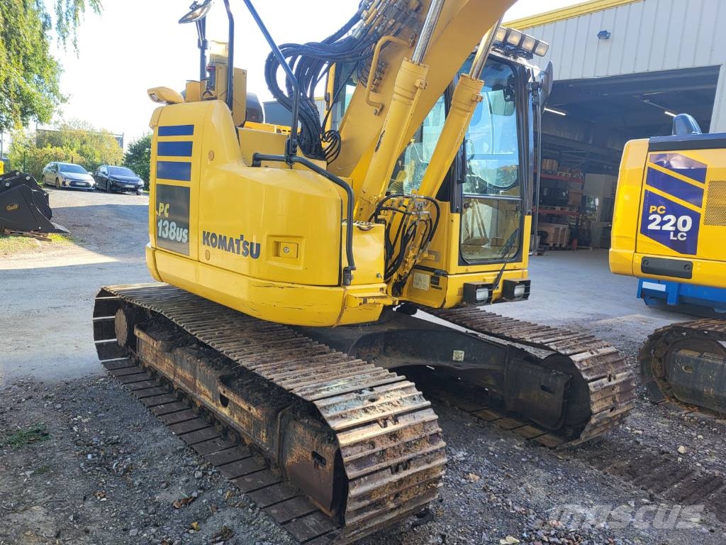 Komatsu PC138US-11 Roomikekskavaatorid