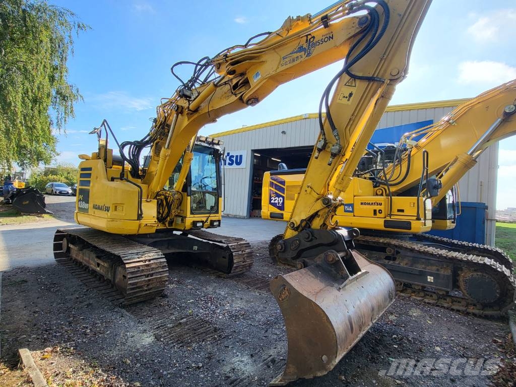 Komatsu PC138US-11 Roomikekskavaatorid
