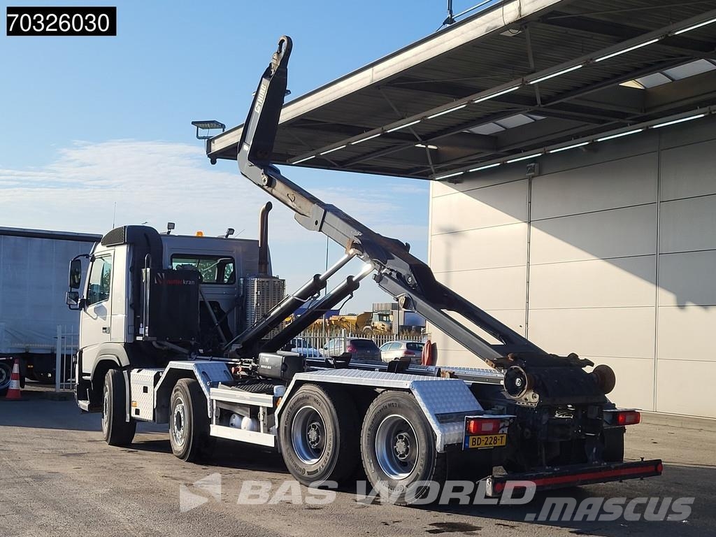 Volvo FMX 460 8X4 HIAB XR21Z59 Containers system Big-Axl Rol kiper kamioni sa kukom za podizanje tereta