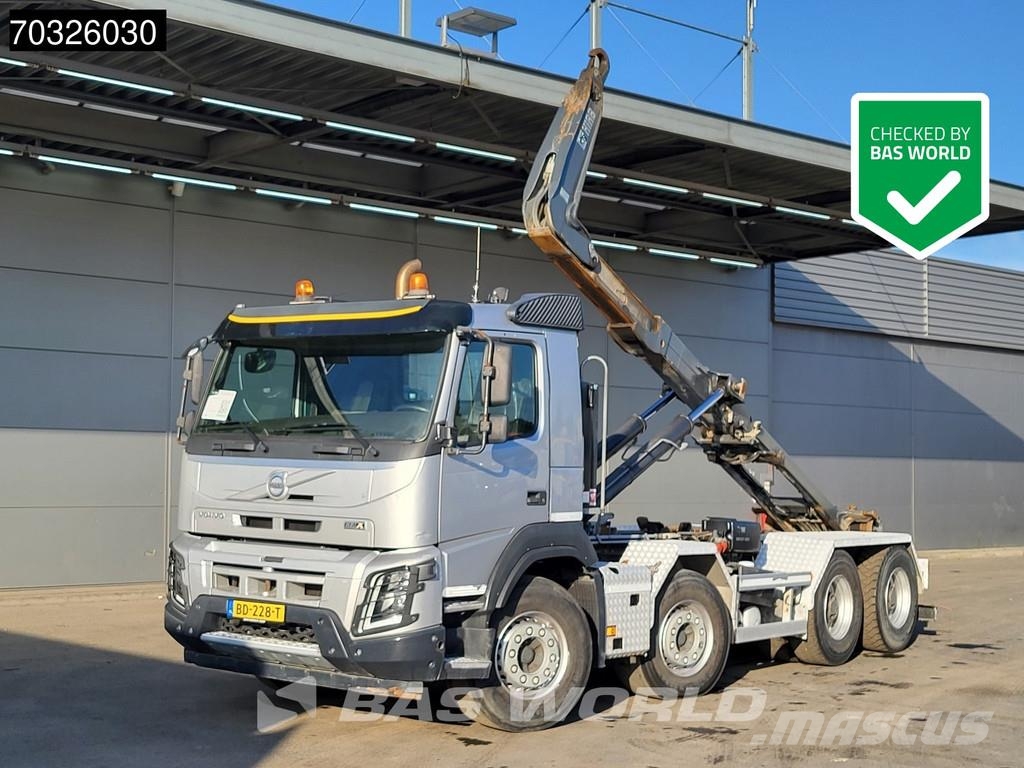 Volvo FMX 460 8X4 HIAB XR21Z59 Containers system Big-Axl Camiones polibrazo
