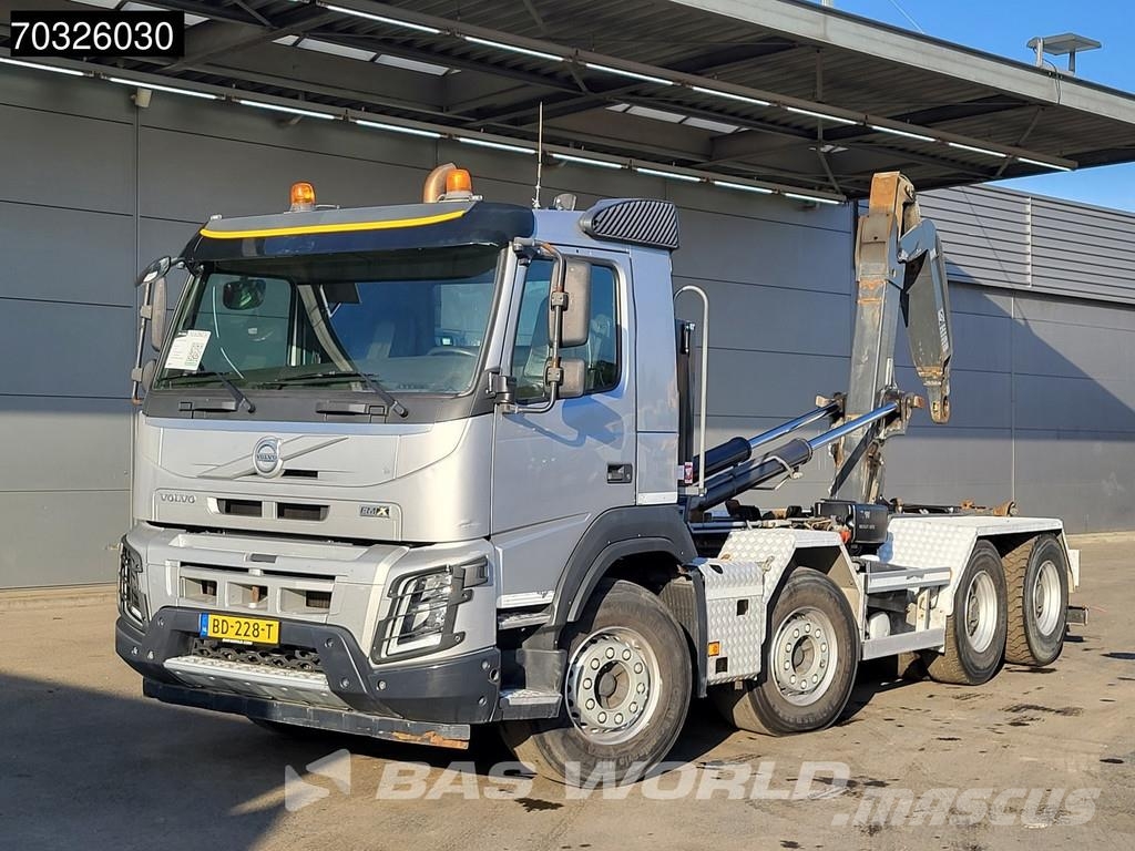 Volvo FMX 460 8X4 HIAB XR21Z59 Containers system Big-Axl Camiones polibrazo
