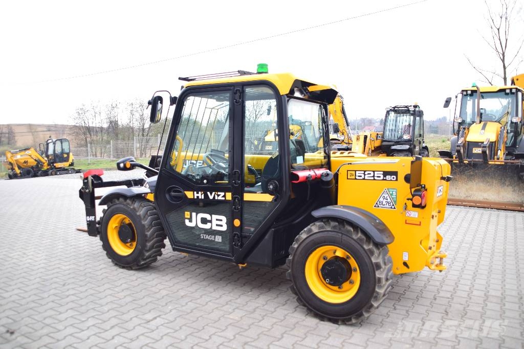 JCB 525-60 HiVIZ yr 2024 Perfect condition Verreikers