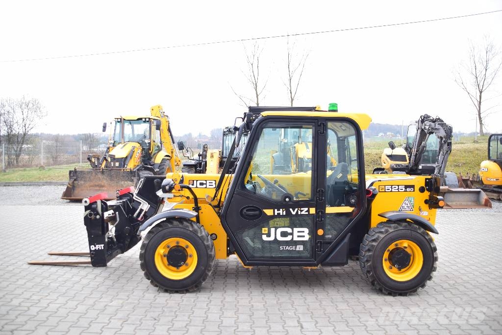 JCB 525-60 HiVIZ yr 2024 Perfect condition Verreikers