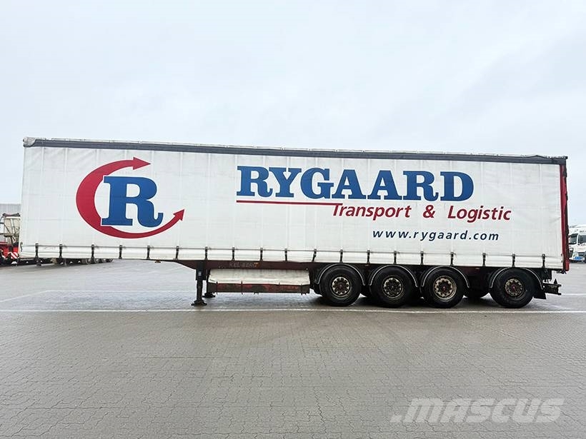 Kel-Berg Curtainsider / Planenauflieger Semirremolques de caja de lona