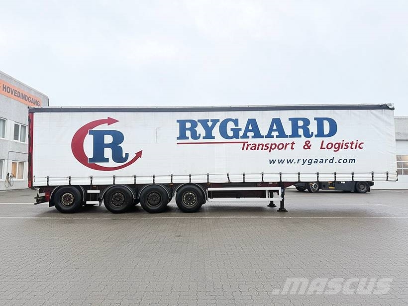 Kel-Berg Curtainsider / Planenauflieger Semirremolques de caja de lona