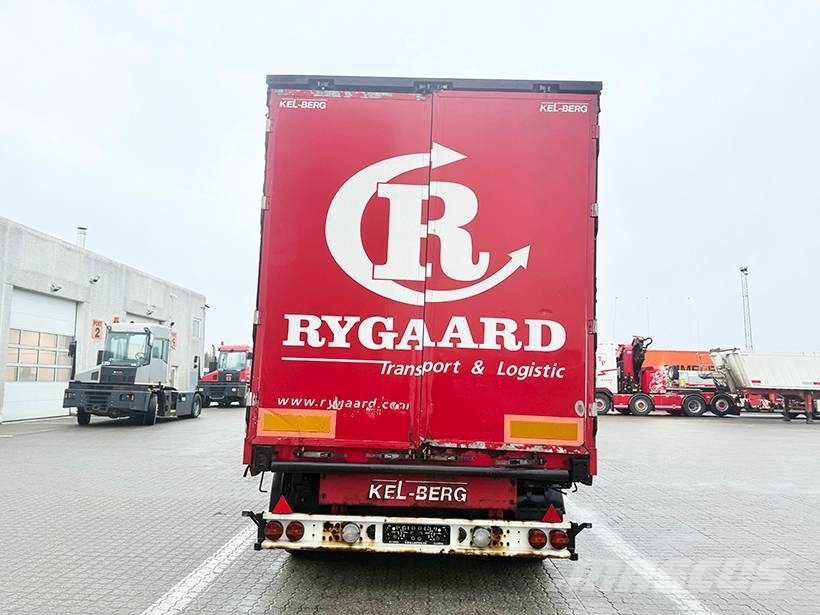 Kel-Berg Curtainsider / Planenauflieger Semirremolques de caja de lona