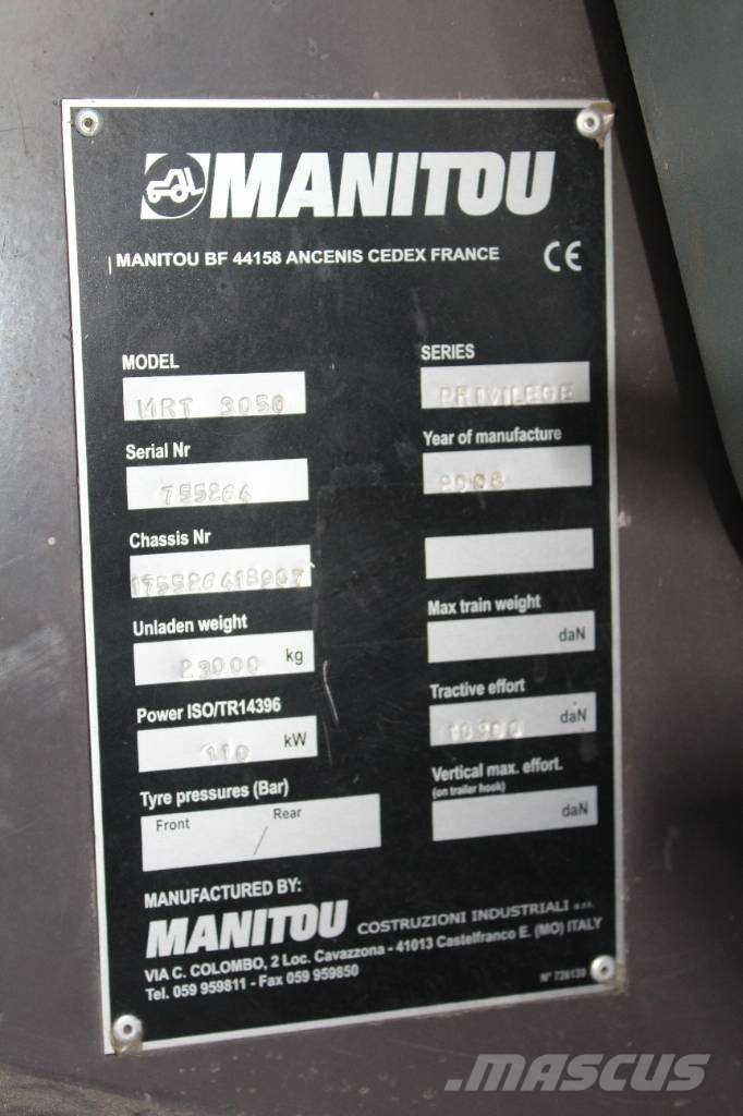 Manitou 3050 Gruas Fora-de-estrada