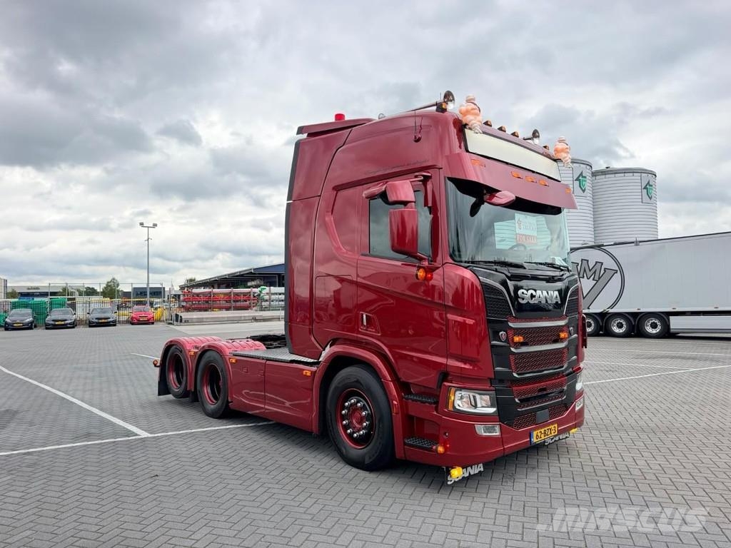 Scania R 580 full air, Retarder, special interior Tractor Units