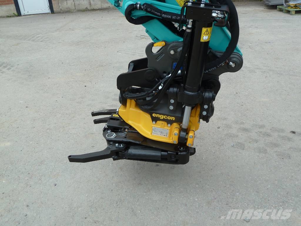 Kobelco SK58SRX-7E / Engcon EC206 m. grip, C-smörj 小型挖土機/掘鑿機<7t(小型挖掘機)