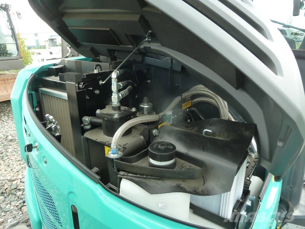 Kobelco SK58SRX-7E / Engcon EC206 m. grip, C-smörj 小型挖土機/掘鑿機<7t(小型挖掘機)