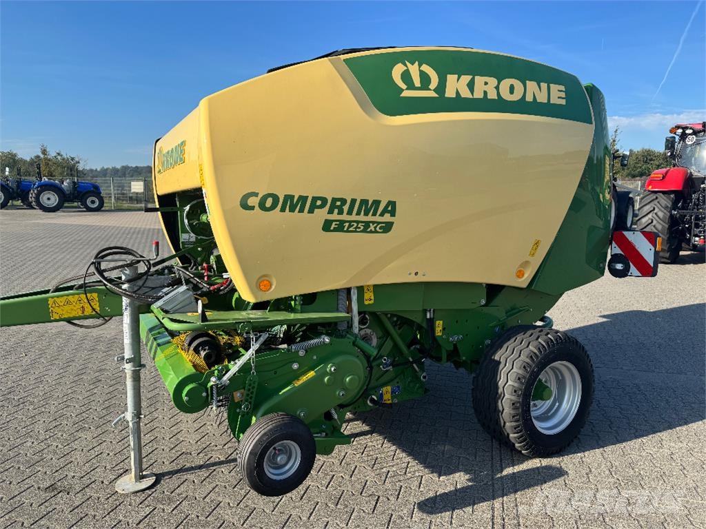 Krone Comprima F 125 XC محزمات مستديرة