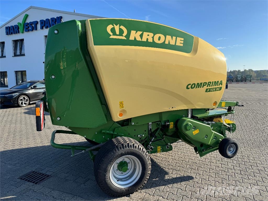 Krone Comprima F 125 XC محزمات مستديرة