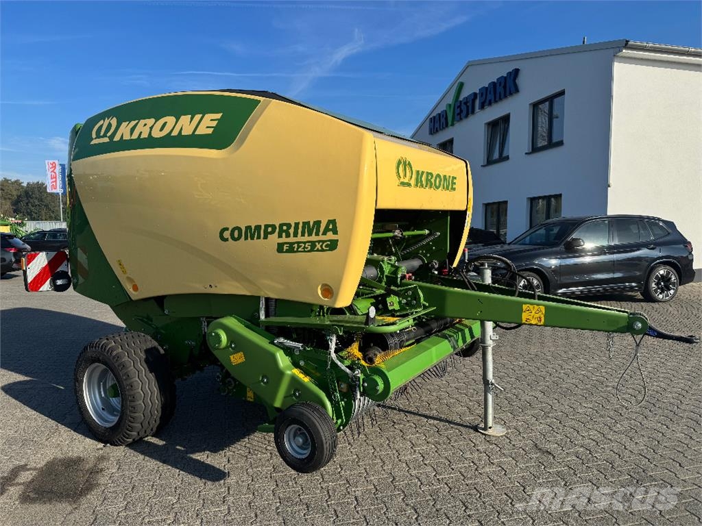 Krone Comprima F 125 XC محزمات مستديرة