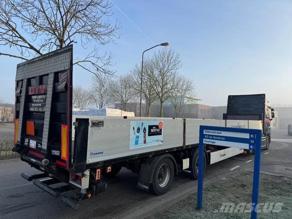 Krone SZ 2 AXLE BPW + STEERING + ZEPRO Z 2500-150 MA LIF Madelpoolhaagised