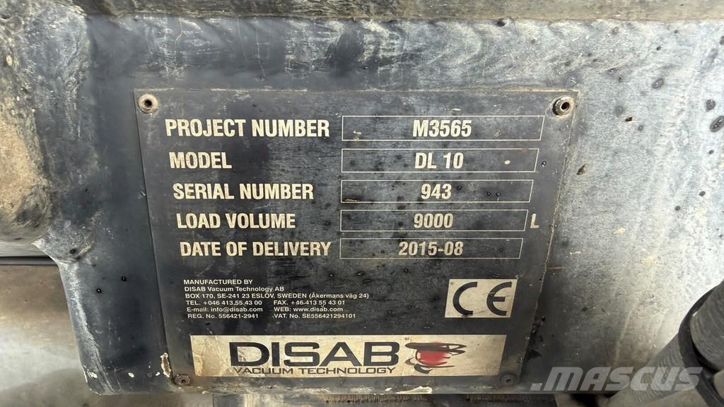Scania P 450 6x2 mit DISAB Trockensauger mit Saugrüssel B 特种挖掘机
