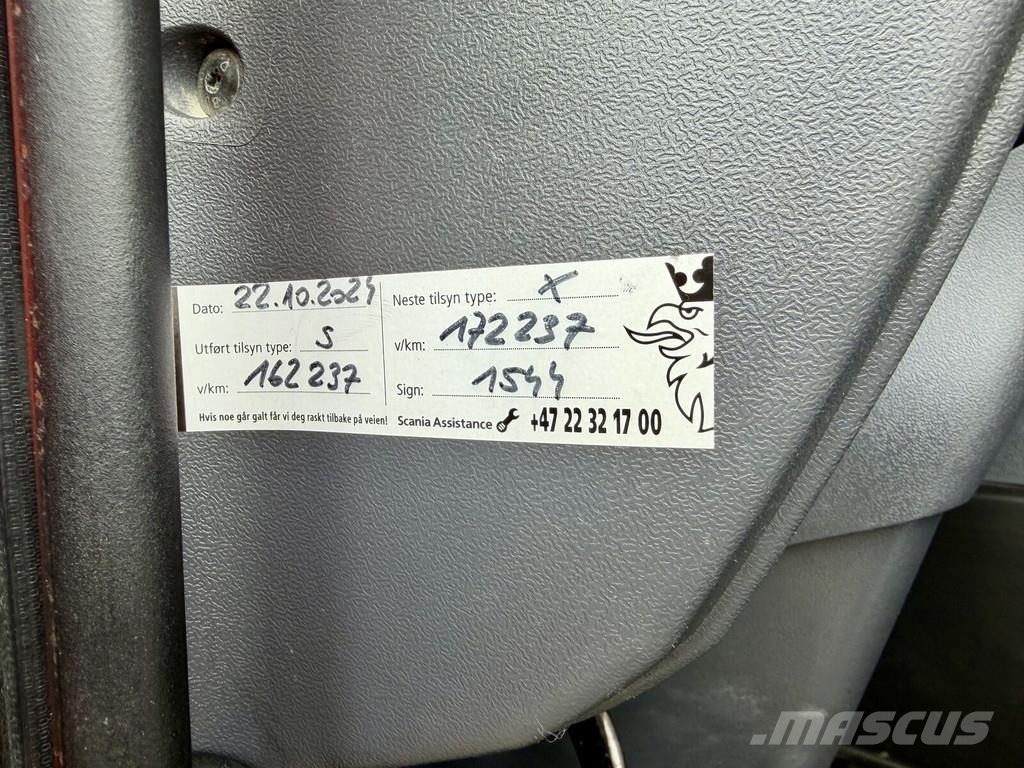 Scania P 450 6x2 mit DISAB Trockensauger mit Saugrüssel B حفارات خاصة