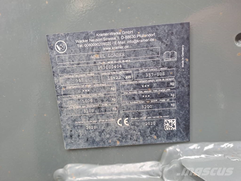 Kramer 5055e 轮式装载机