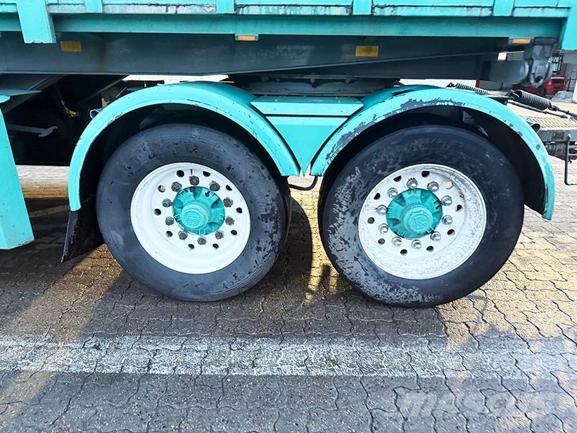 SVF 4 axle Tipper / Alukastenmulde Kipper Anhänger Flatbed çekiciler