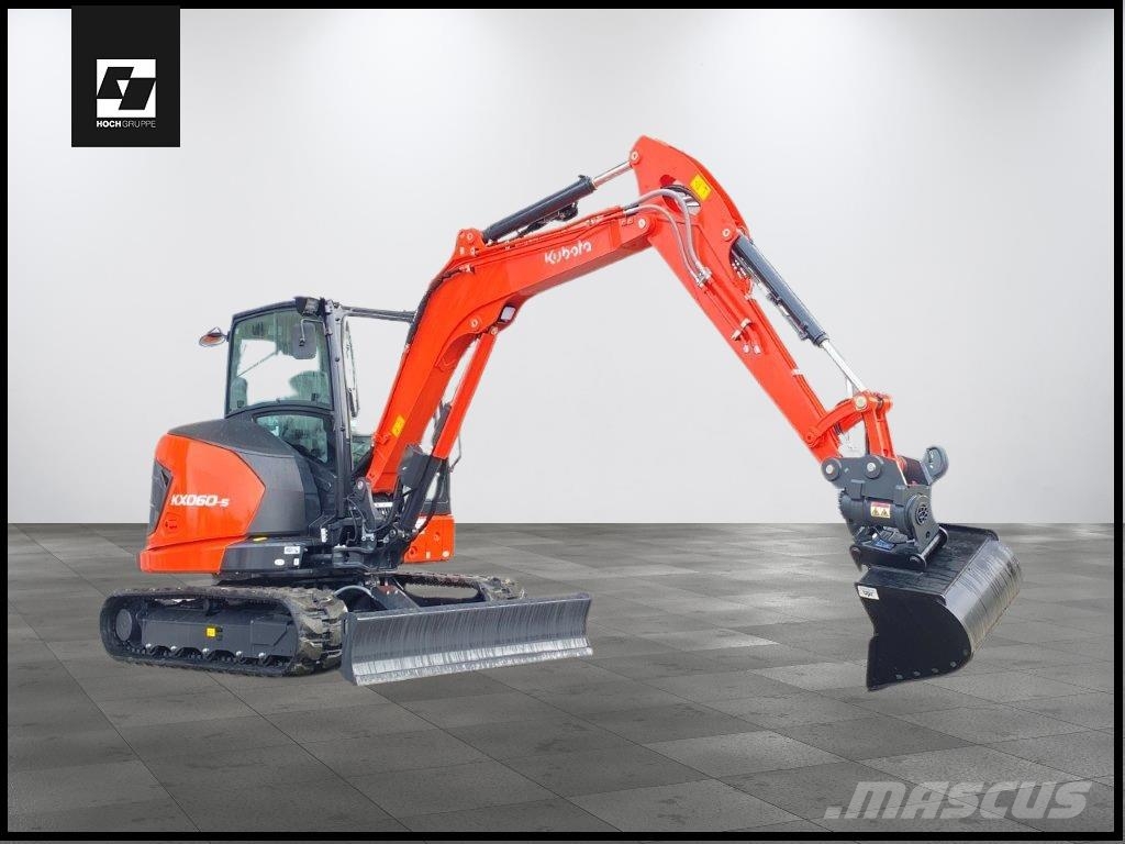Kubota KX060-5 KGLS2F Power-Tilt KLIMA Kamera wie U56 حفارات صغيرة أقل من 7 طن (حفارات صغيرة)