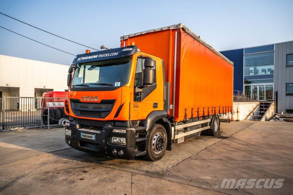 Iveco STRALIS 270 (19t) GAZ/GAS/LPG 篷布卡車