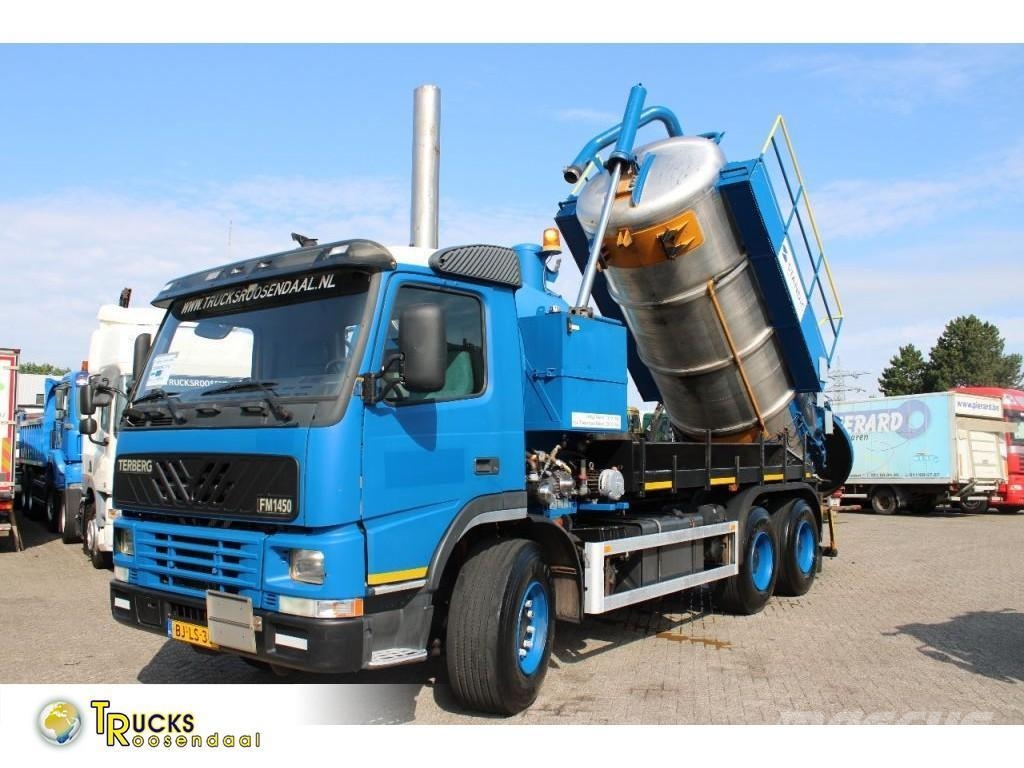 Terberg FM 1450 WITTIG VACUM SYSTEM + TIPPER + FULLY WORKI Camiones aspiradores/combi