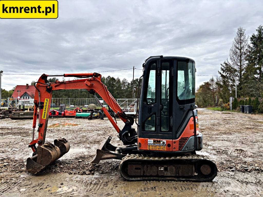 Hitachi ZX 27 U-2 MINI-KOPARKA 2009R. | JXB 8025 8 Minibagger < 7t