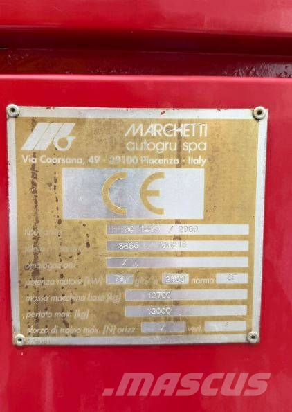 Marchetti Trio MG 12.28 Minikran Grúas todo terreno