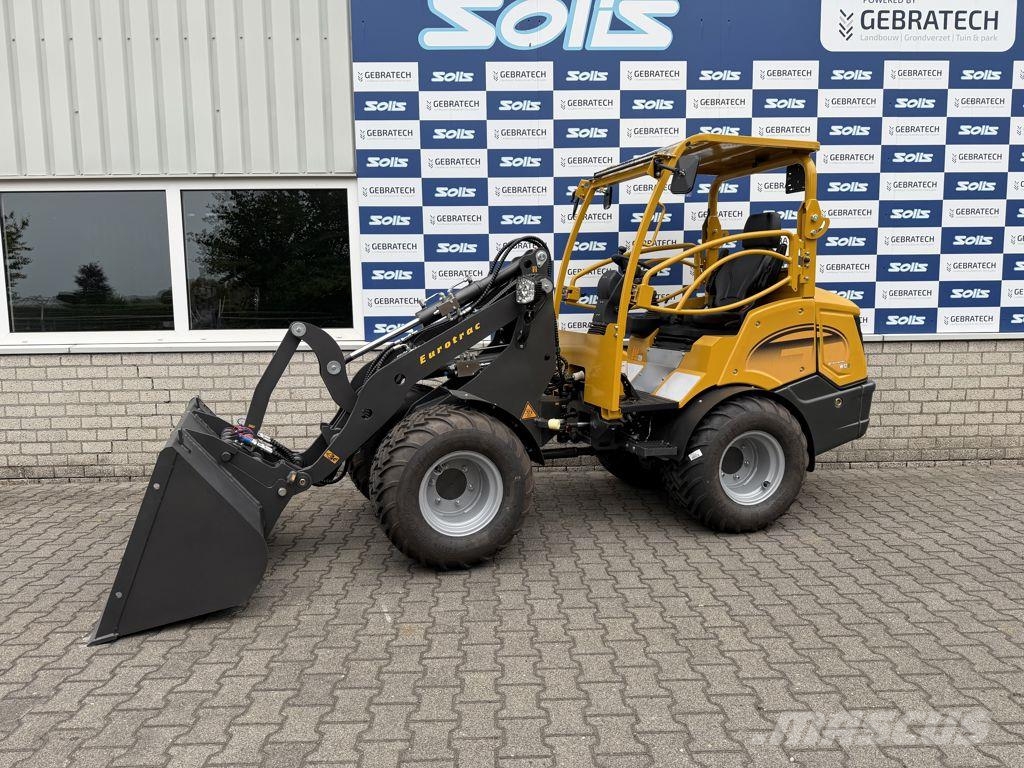 Eurotrac w12 €325 p/mnd. loader shovel minishovel 휠로우더