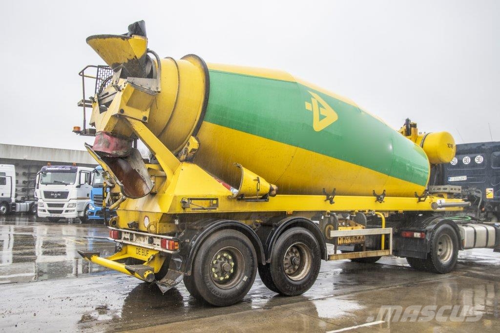  De Buf BETON MIXER/MALAXEUR/MISCHER-12M3 Інші напівпричепи