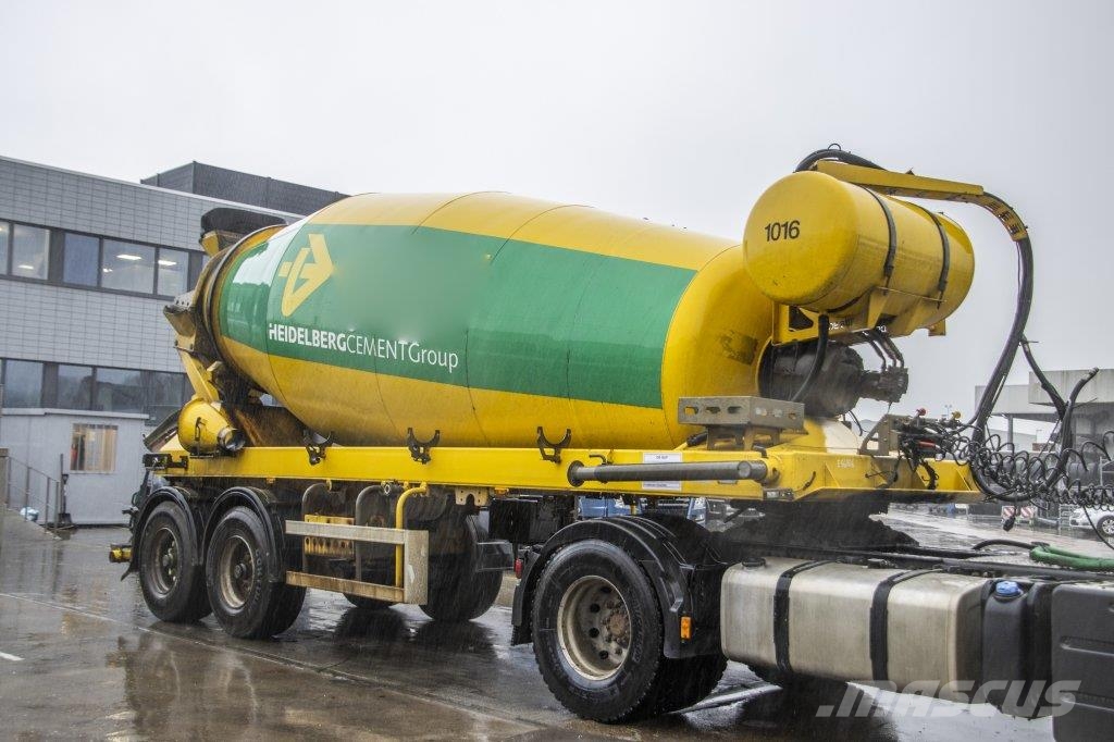 De Buf BETON MIXER/MALAXEUR/MISCHER-12M3 기타 세미 트레일러