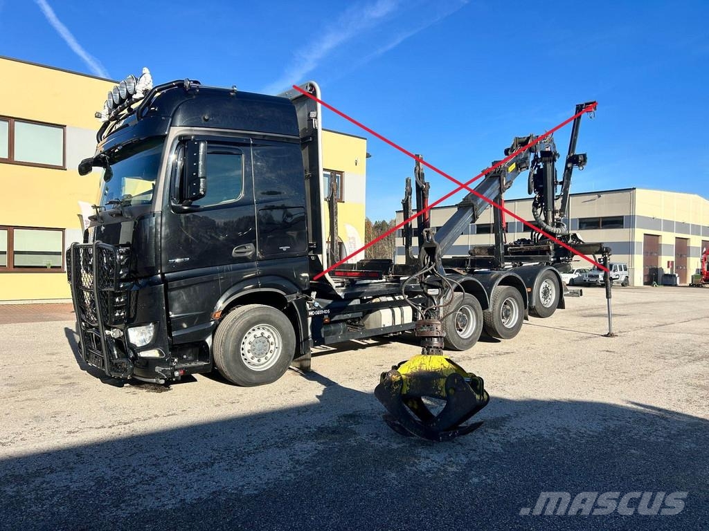 Mercedes-Benz AROCS 3763 8X4*4 EURO6 + LOFLIFT 125Z HiVision Camiones chasis