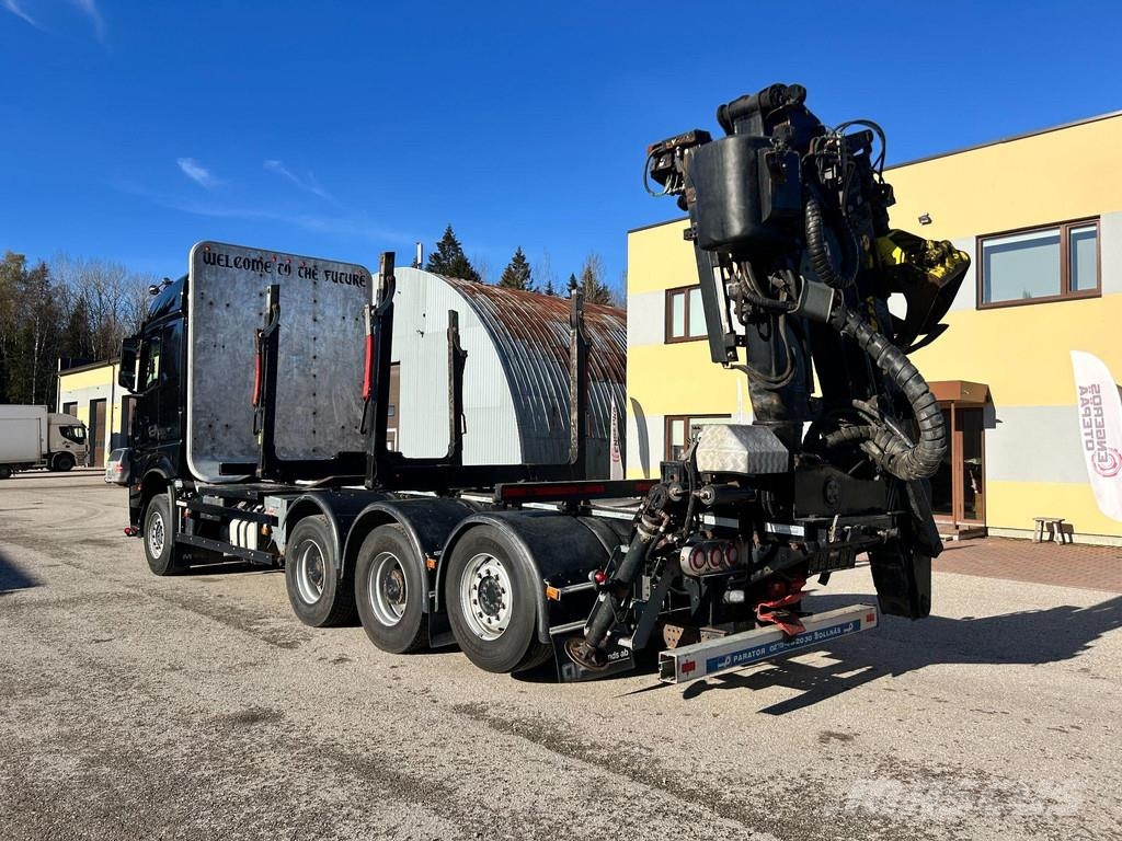 Mercedes-Benz AROCS 3763 8X4*4 EURO6 + LOFLIFT 125Z HiVision Camiones chasis