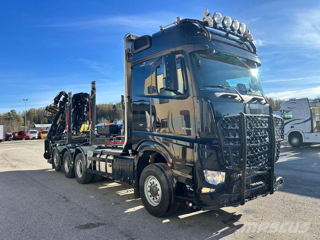 Mercedes-Benz AROCS 3763 8X4*4 EURO6 + LOFLIFT 125Z HiVision Camiones chasis