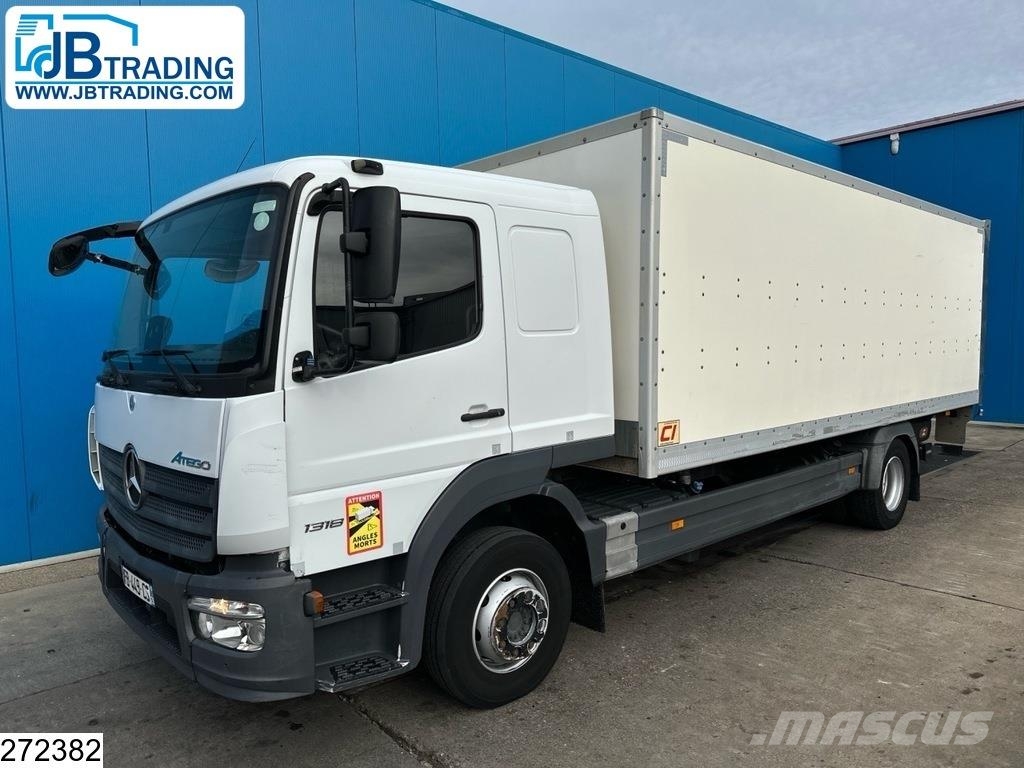 Mercedes-Benz Atego 1318 EURO 6, Palfinger Bakwagens met gesloten opbouw