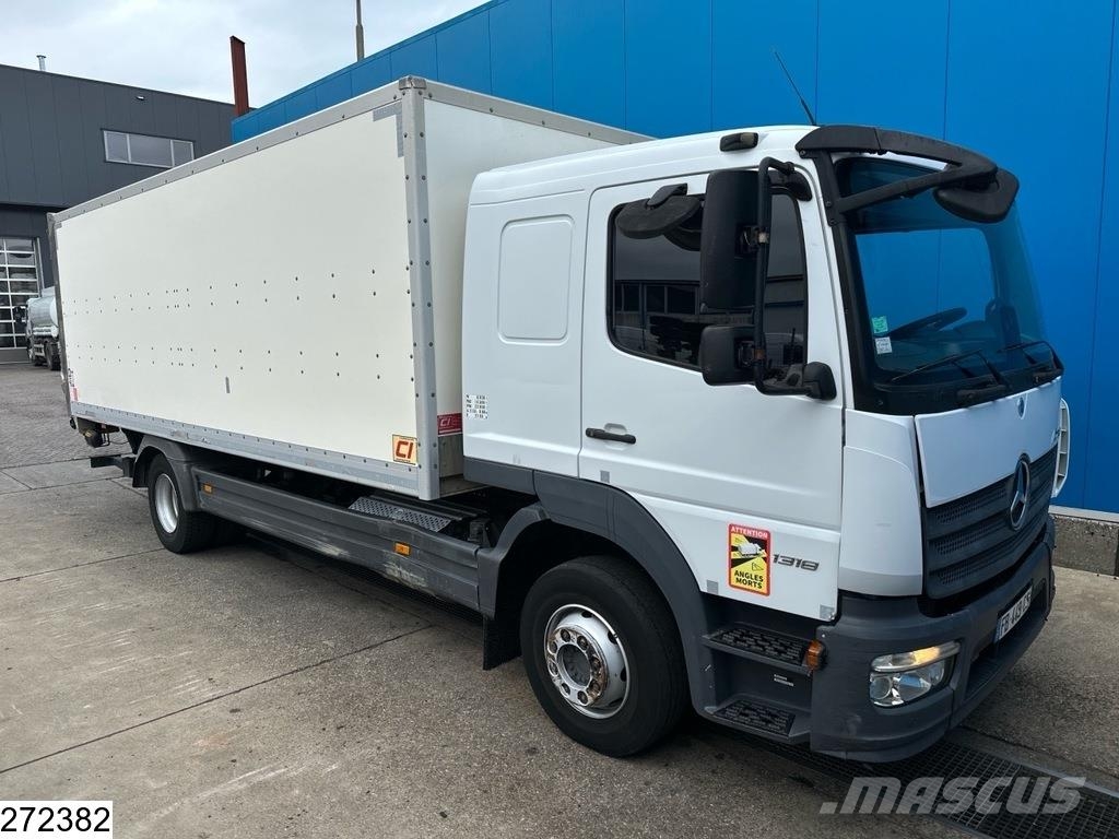 Mercedes-Benz Atego 1318 EURO 6, Palfinger Bakwagens met gesloten opbouw