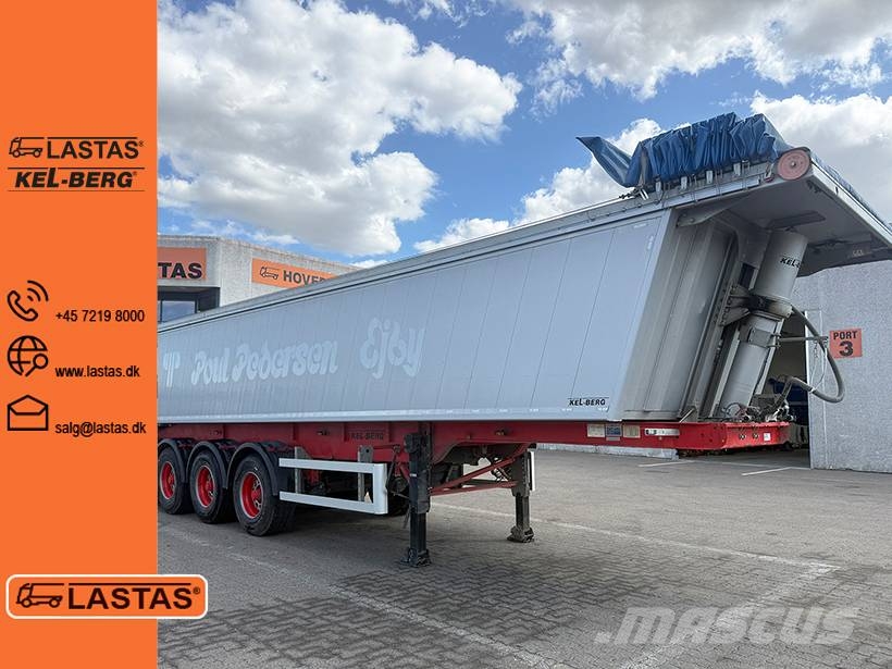 Kel-Berg Tipper / Alukastenmulde Kipper 37m3 Semirremolques de volteo