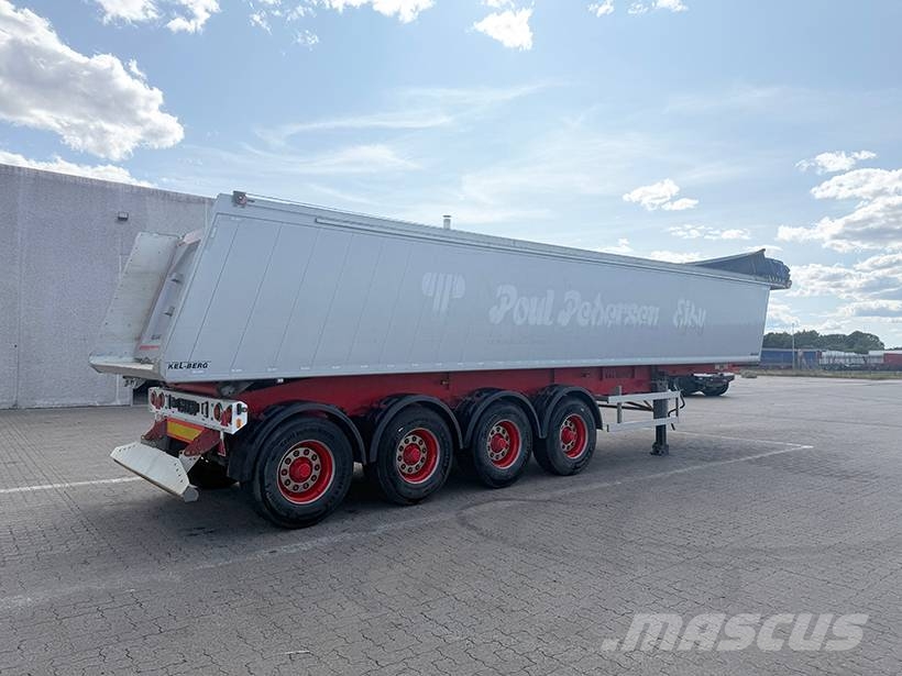 Kel-Berg Tipper / Alukastenmulde Kipper 37m3 Semirremolques de volteo