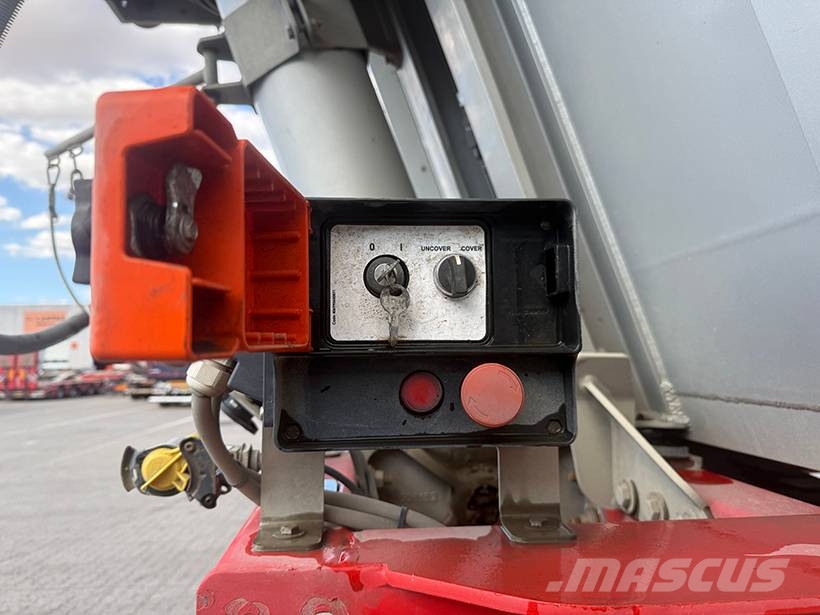 Kel-Berg Tipper / Alukastenmulde Kipper 37m3 Semirremolques de volteo