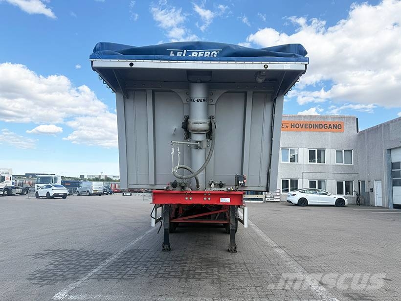 Kel-Berg Tipper / Alukastenmulde Kipper 37m3 Semirremolques de volteo