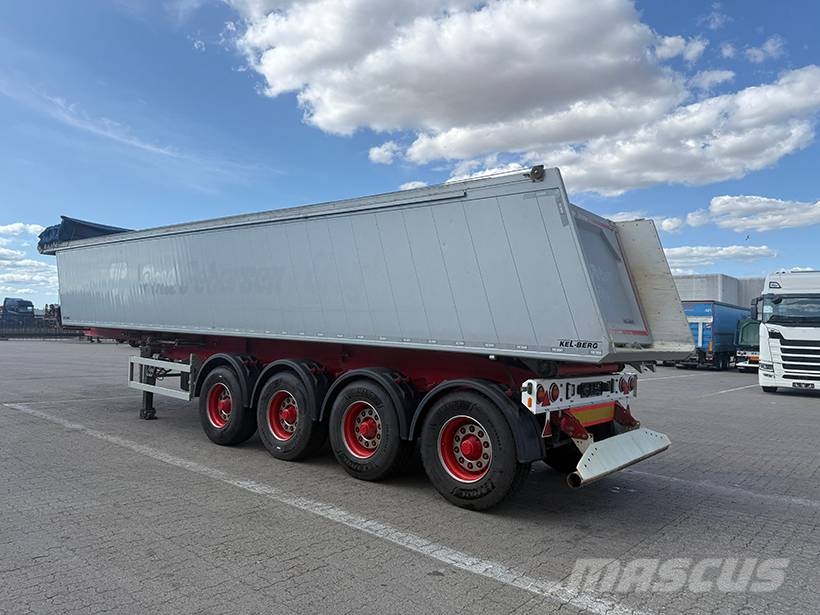 Kel-Berg Tipper / Alukastenmulde Kipper 37m3 Semirremolques de volteo