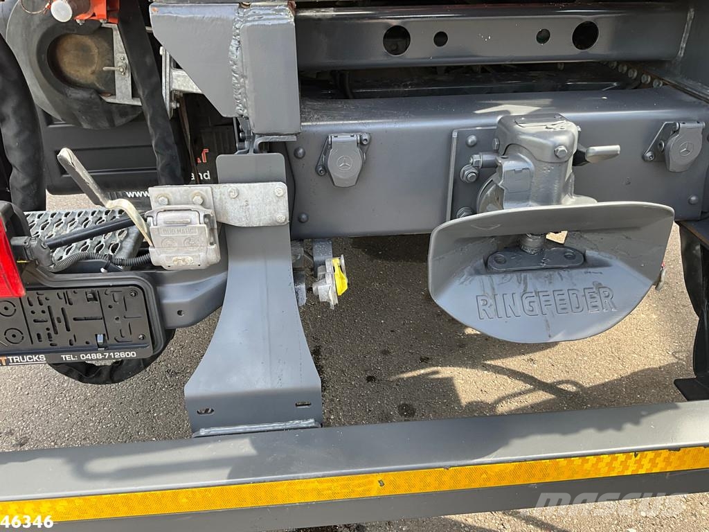 Mercedes-Benz Atego 1524 Euro 6 Atlas 10 Tonmeter laadkraan Just Camiones bañeras basculantes o volquetes
