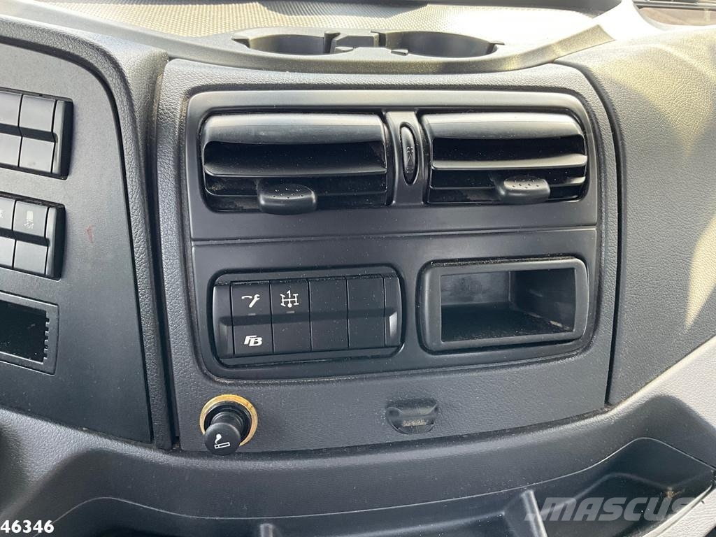 Mercedes-Benz Atego 1524 Euro 6 Atlas 10 Tonmeter laadkraan Just Camiones bañeras basculantes o volquetes