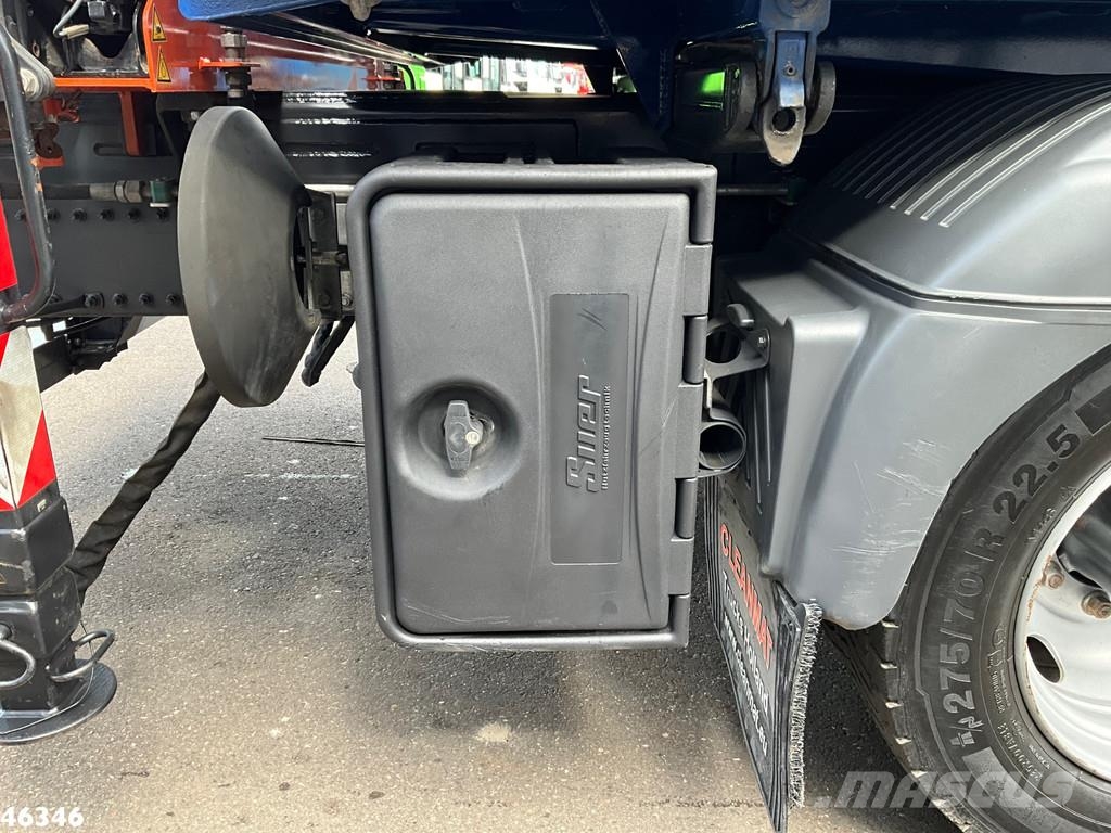 Mercedes-Benz Atego 1524 Euro 6 Atlas 10 Tonmeter laadkraan Just Camiones bañeras basculantes o volquetes