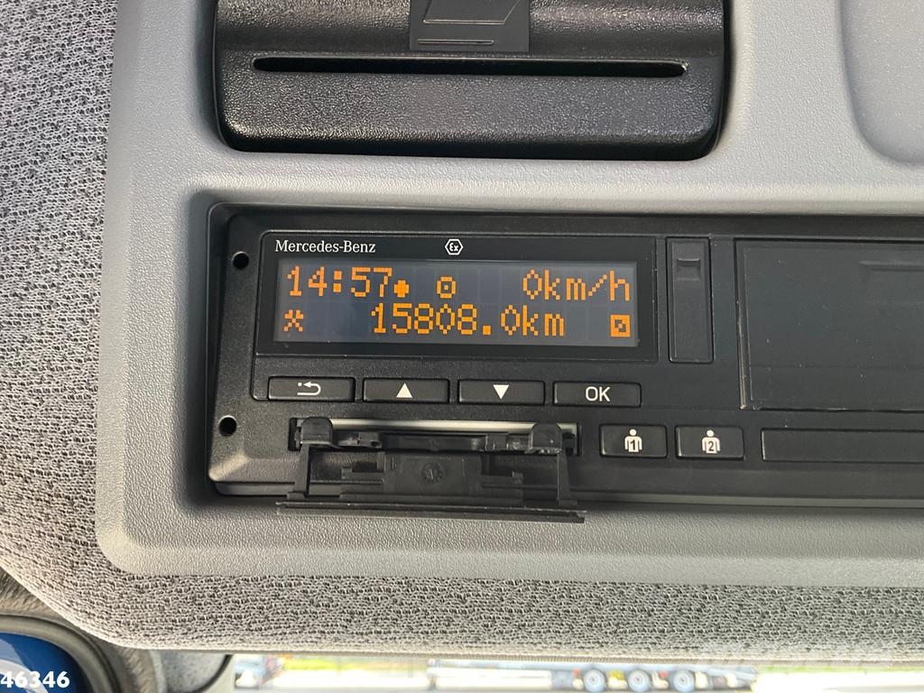 Mercedes-Benz Atego 1524 Euro 6 Atlas 10 Tonmeter laadkraan Just Camiones bañeras basculantes o volquetes