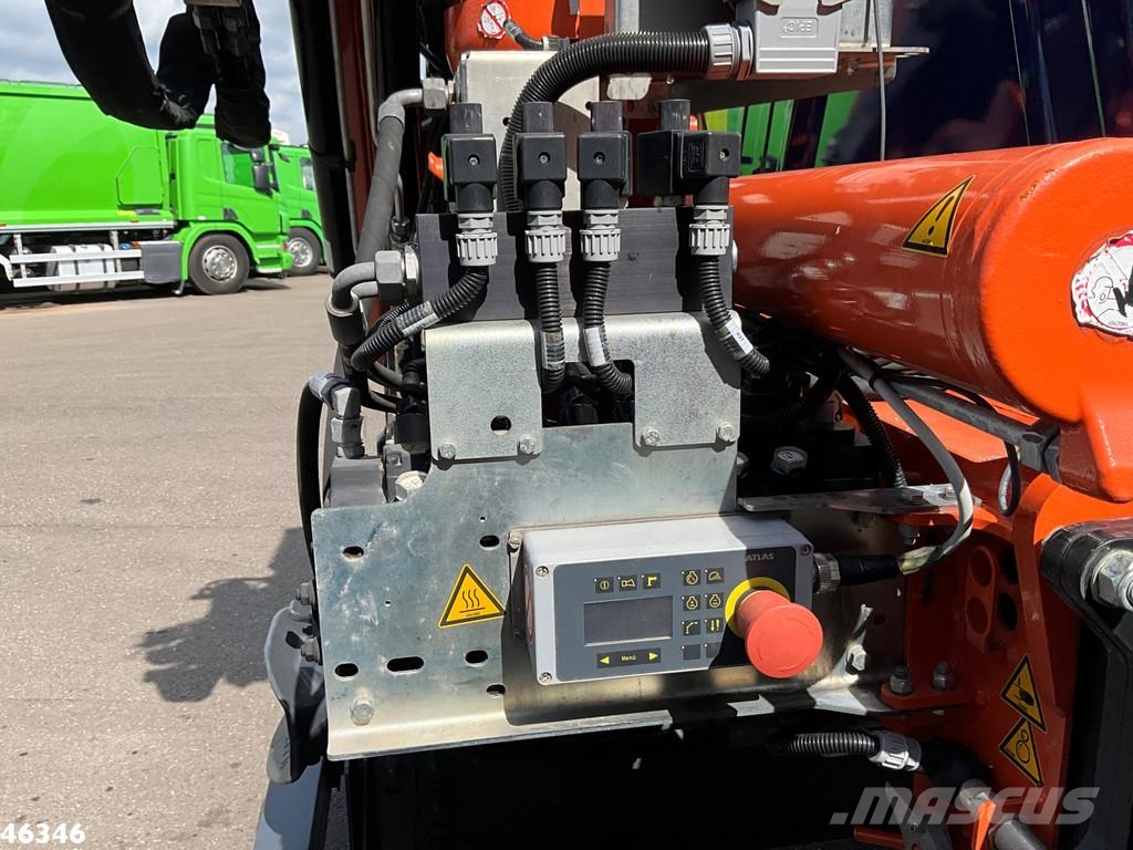 Mercedes-Benz Atego 1524 Euro 6 Atlas 10 Tonmeter laadkraan Just Camiones bañeras basculantes o volquetes